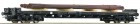67280 Roco 4 axle Flat car loaded with metal bims